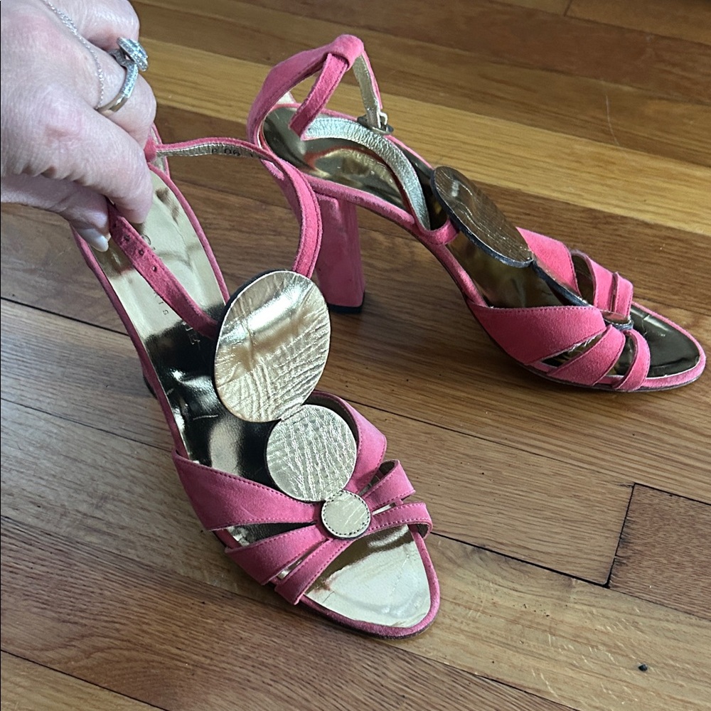 Robert Clergerie Pink Heels